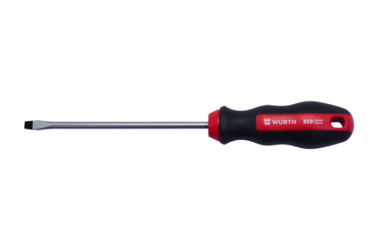 תמונה של מברג שטוח 100*4*0.8 RED STRIPE
