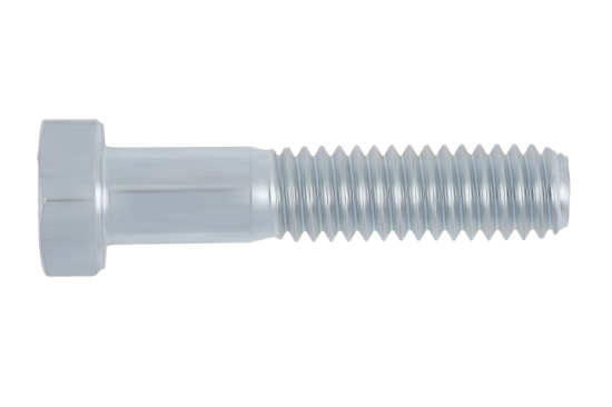 תמונה של בורג משושה אינצ'י מגולוון UNC/USS  מידה 1/2X2/1/4